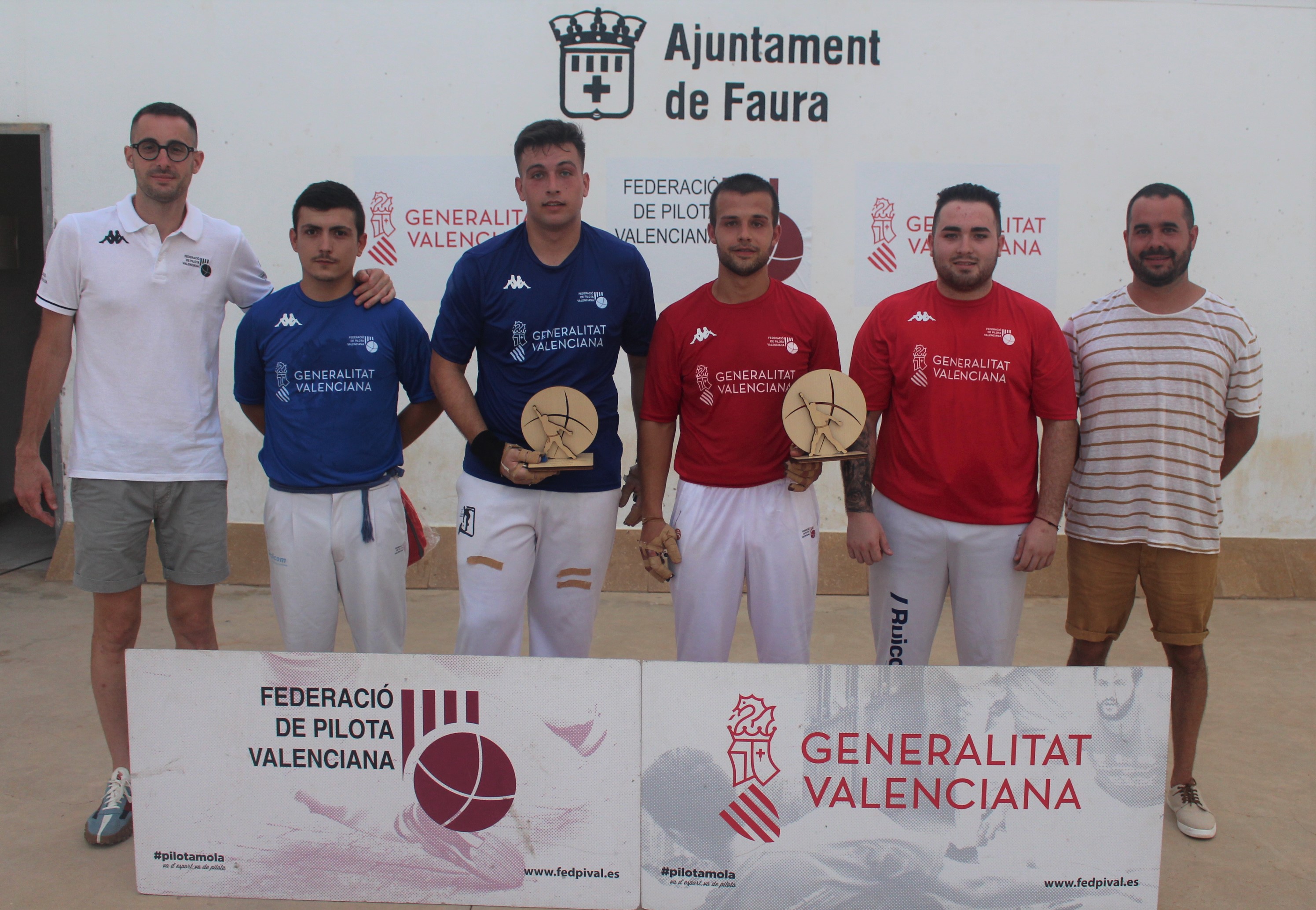 Final 2ª categoria. Dani Borbotó i José Borbotó